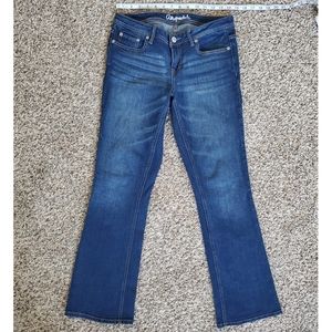 Short Aeropostale Bootcut Blue Jeans